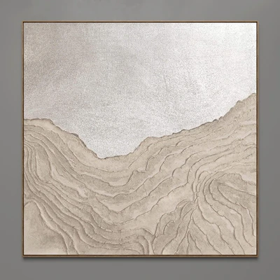 Plaster two square photo frames 34 — Вид 2