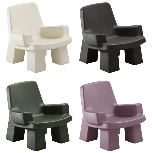 Armchair Faye Toogood Fudge Chair — Descargar