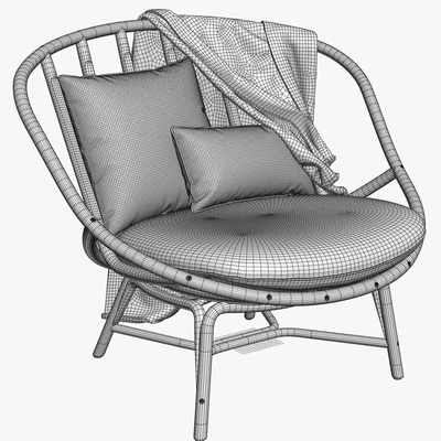 Expormim Armadillo armchair T030 — Ver 2