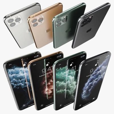 Apple iPhone 11 pro MAX all colors — Ver 3