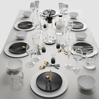 Table setting — Вид 1