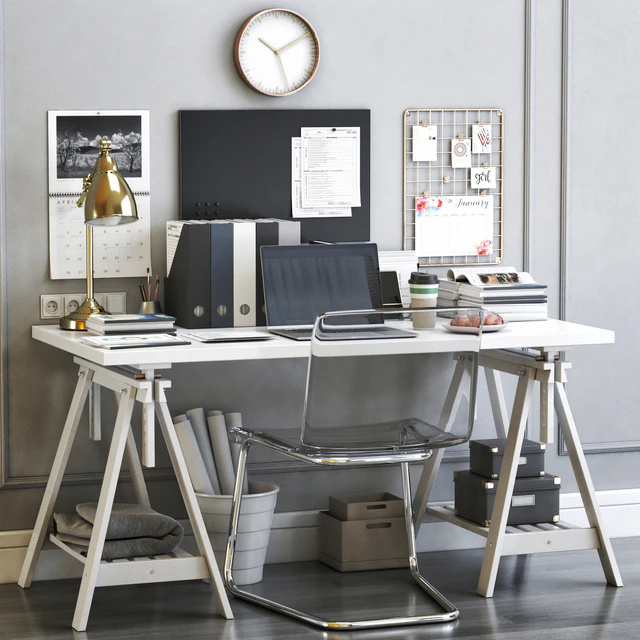 IKEA women's office workplace — Descargar