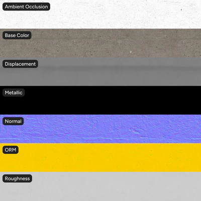 eroded concrete wall texture — Вид 3