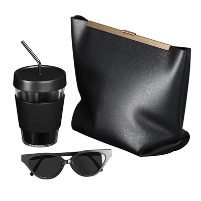 Decorative set AV 02 | bag, sunglasses, mug — Ver 1