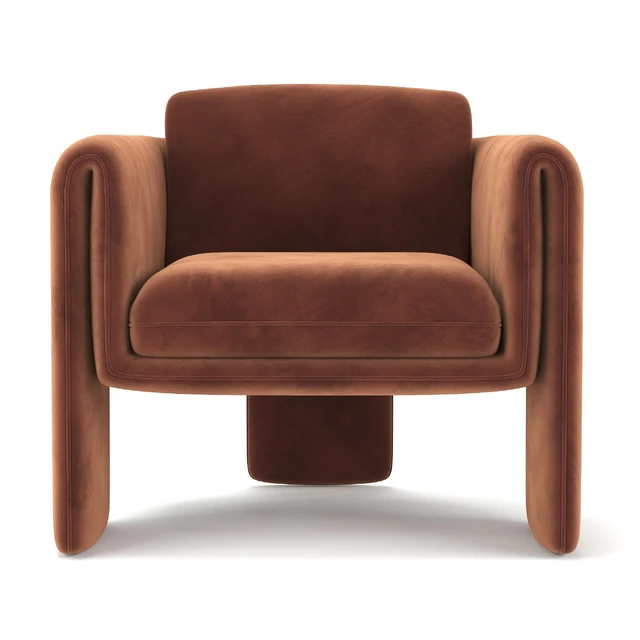 Floria Velvet Chair — Скачать