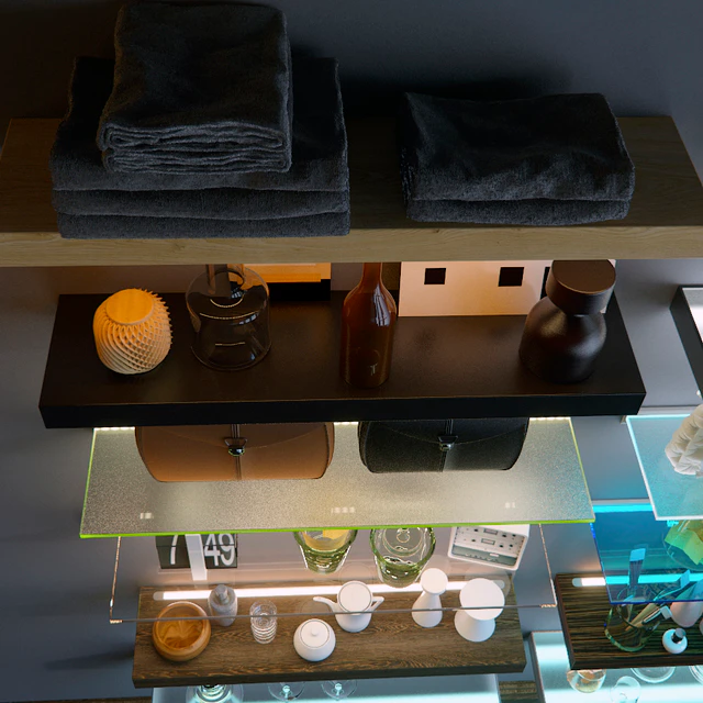 Shelves with illumination — Descargar