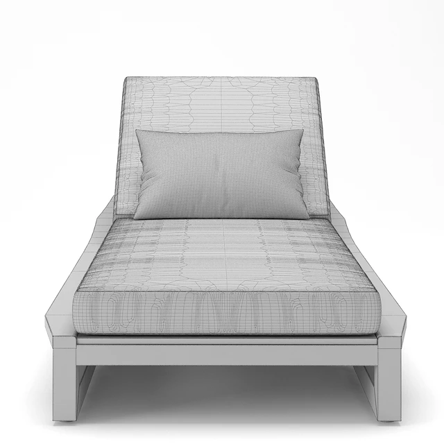 RH Outdoor Sebastian chaise — Скачать