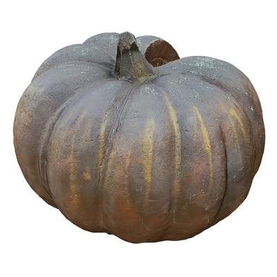 Metal Pumpkin Sculpture — Ver 4