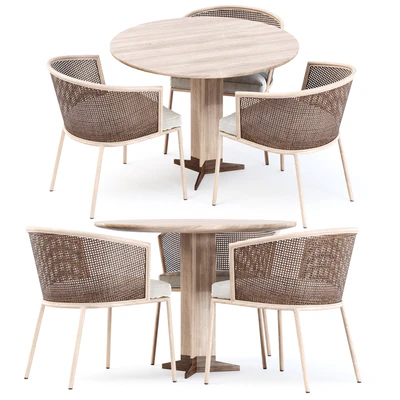 Outdoor garden furniture set v12 / Garden furniture set — Ver 1