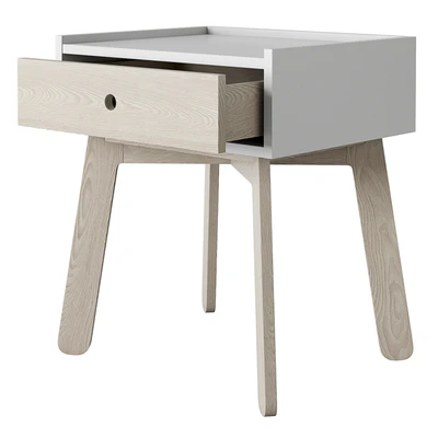 Crate and Barrel Lamont Two-Tone Nightstand — Вид 1