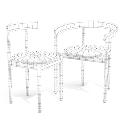 Herman Miller: Comma - Dining Chairs Set 02 — Вид 3