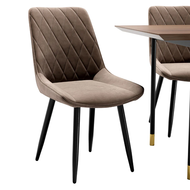 Dining chair Nika and table Impala — Descargar