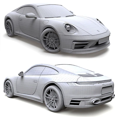 Porsche 911 Carrera 4 GTS 2022 — Вид 3