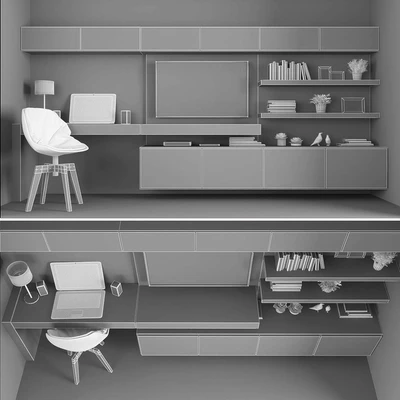 TV stand set 030 — Ver 2