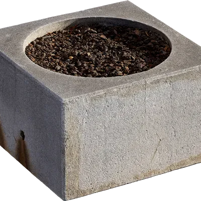 concrete plant pot 001 — Descargar