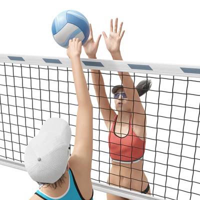 Girls playing beach volleyball 2 — Ver 3