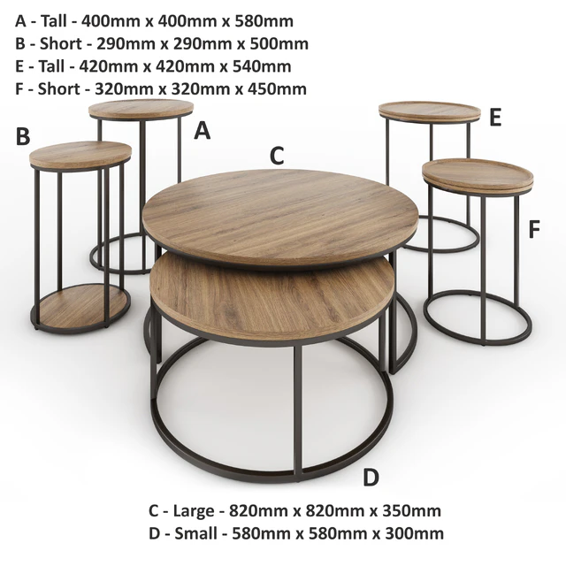 Coffee Table - Industrial Style — Скачать
