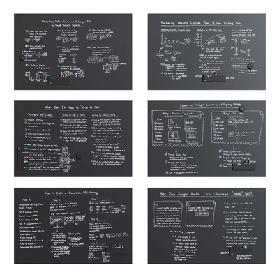 PolyVision - WhiteBoard & BlackBoard Sans, Serif, Flow Set1 — Ver 3