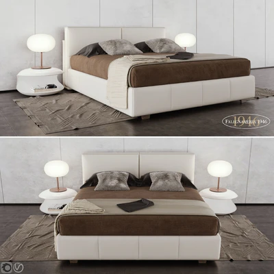 Falegnameria 1946 Roxanne Bed — Ver 1