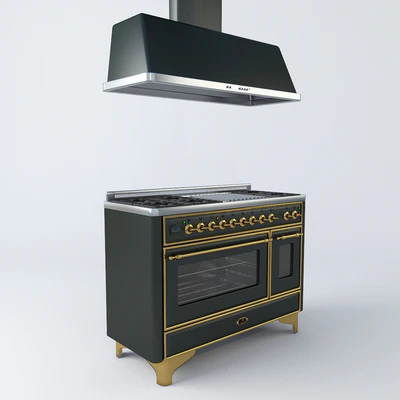 Kitchen unit "MAJESTIC" ILVE M-120 — Ver 3