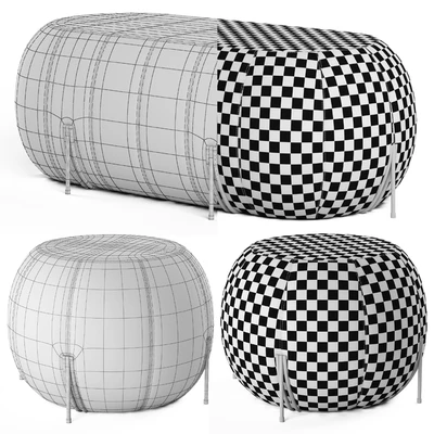 Loftdesigne poufs 10861 and 10868 — Ver 2