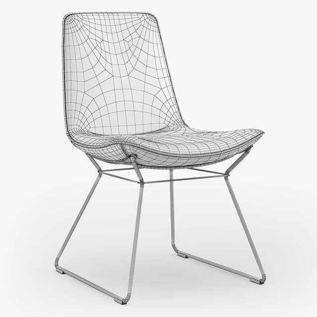 Freifrau Amelie chair basic wire frame — Скачать