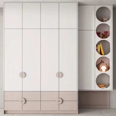 199 furniture for children 01 rack with round holes 01 — Ver 3