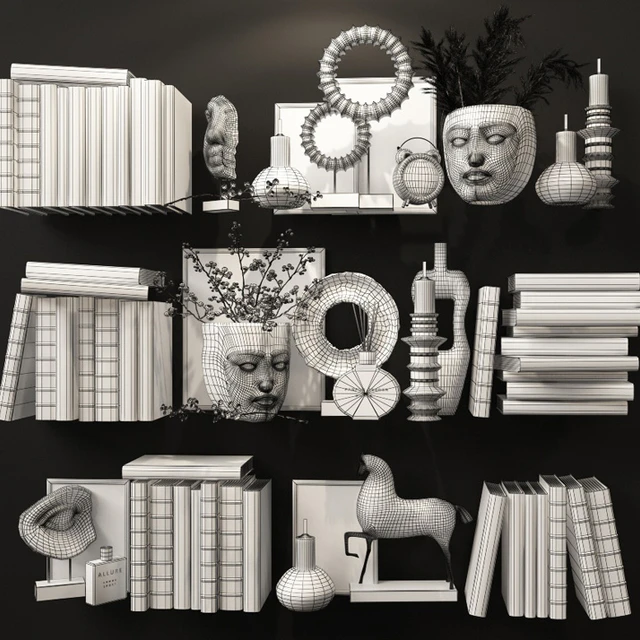 Decorative shelf filling set 6 — Descargar