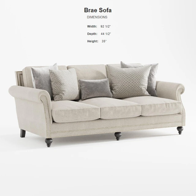 Bernhardt Brae Sofa — Скачать