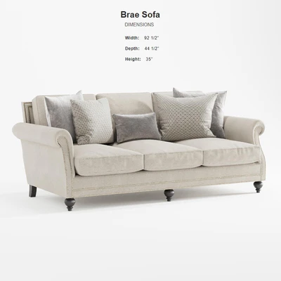 Bernhardt Brae Sofa — Вид 1