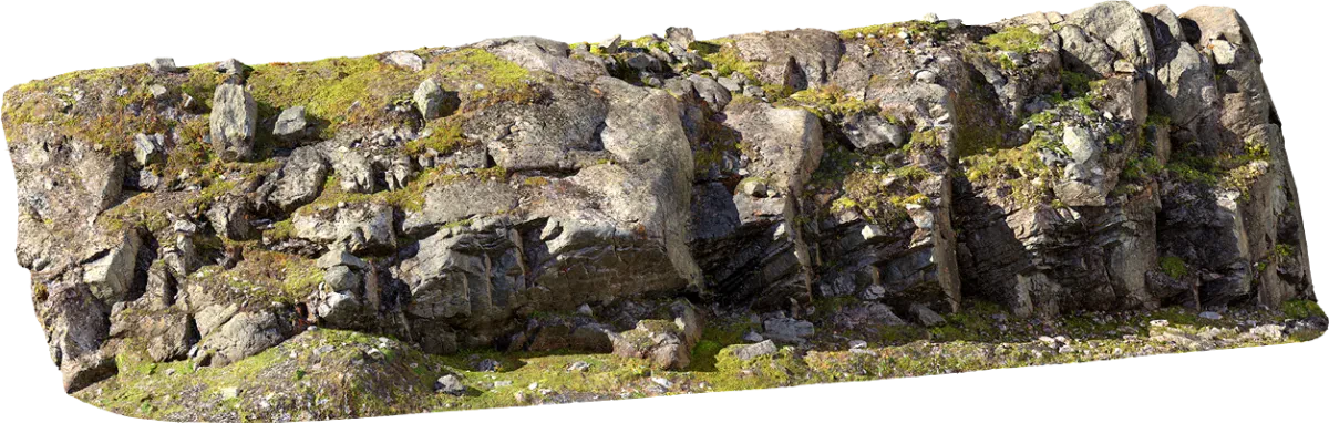 large tundra rock formation 001 — Скачать