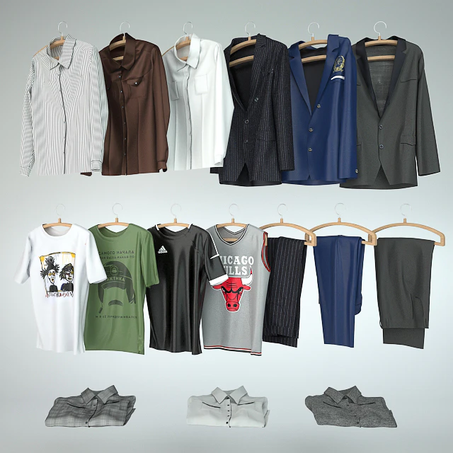 Гардероб VENERE Capital collection, segment A мужская одежда — Скачать