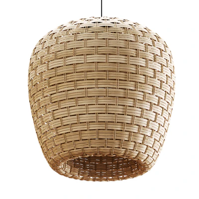 Rattan pendant lights 147 — Ver 2