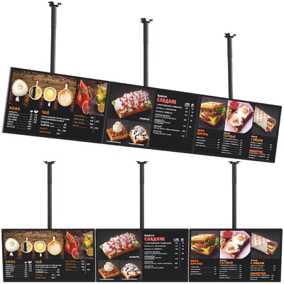 Информационный дисплей на кронштейне для потолка — Вид 3