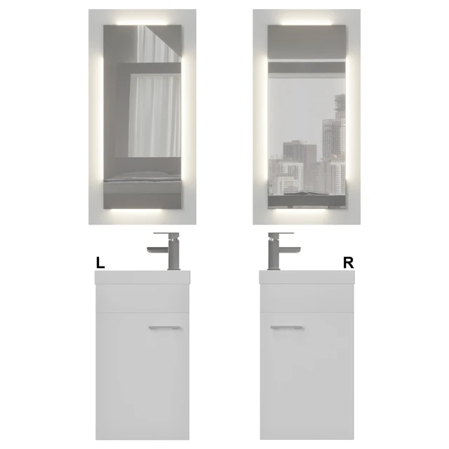 Furniture set Note 40 L / R white — Descargar