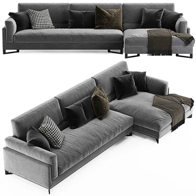 DAVIS IN L sofa by Frigerio Salotti — Ver 3
