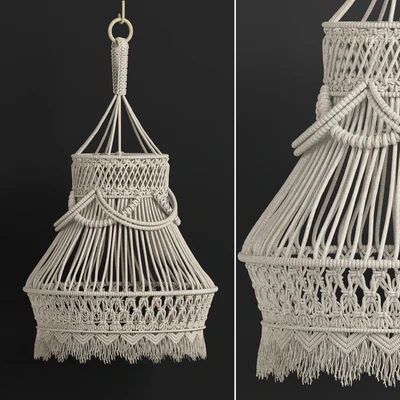macrame chandelier 01 — Ver 1