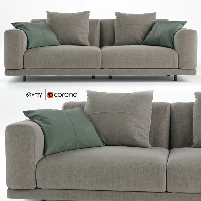 Nevyll sofa by Ditre italia 230x106 cm — Скачать