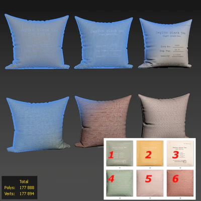 Decorative pillows set 119 — Вид 2