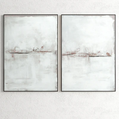 Plaster Two Photo Frame E-59 — Вид 2