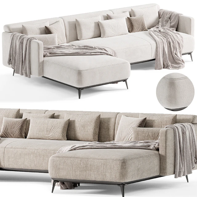 SOFA MODENA WITH RECREATION MODULE By Boconcept — Descargar