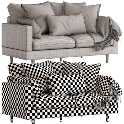 Temple and Webster Silas 2 Seater Sofa — View 3