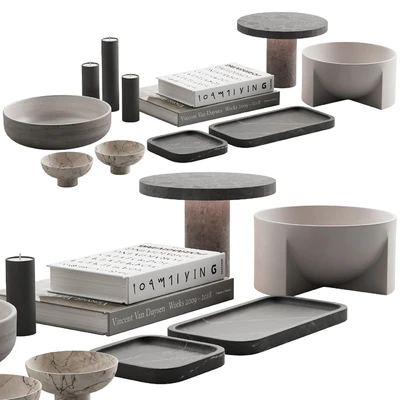 057 Living decor set formliving NEUTRAL PACK 02 — Вид 1