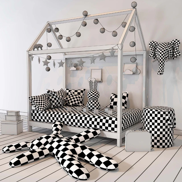 Children bedroom set 01 — Descargar