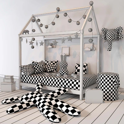 Children bedroom set 01 — Ver 3