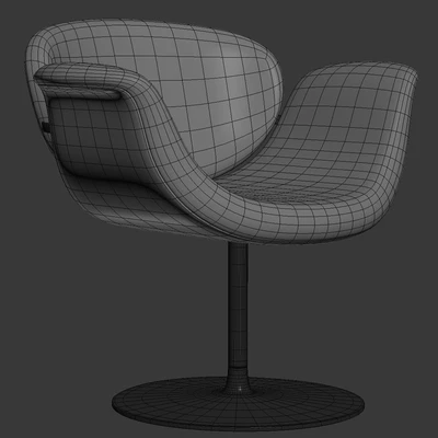 Tulip Midi chair disk by Artifort / Офисное кресло — Вид 2