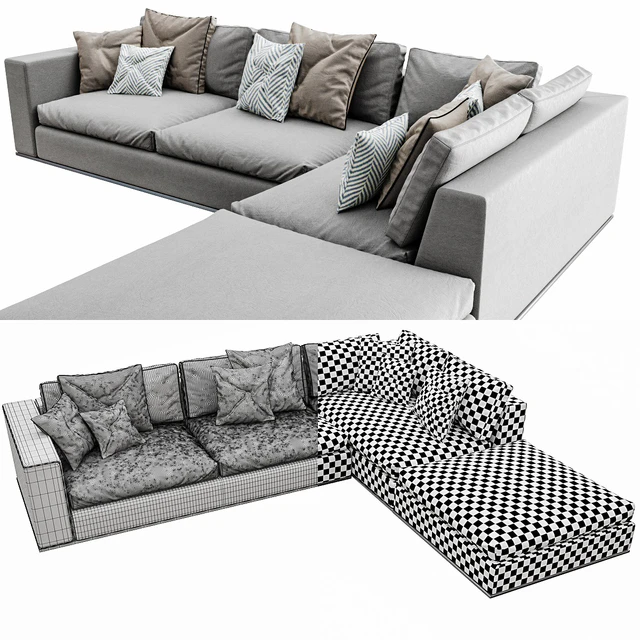 Minotti Hamilton Arrangement 05 — Descargar