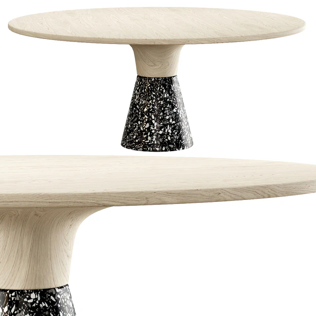 Endry Restaurant round table — Descargar