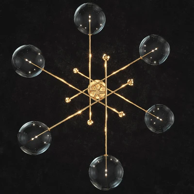 GLASS GLOBE MOBILE 6-ARM — Вид 3