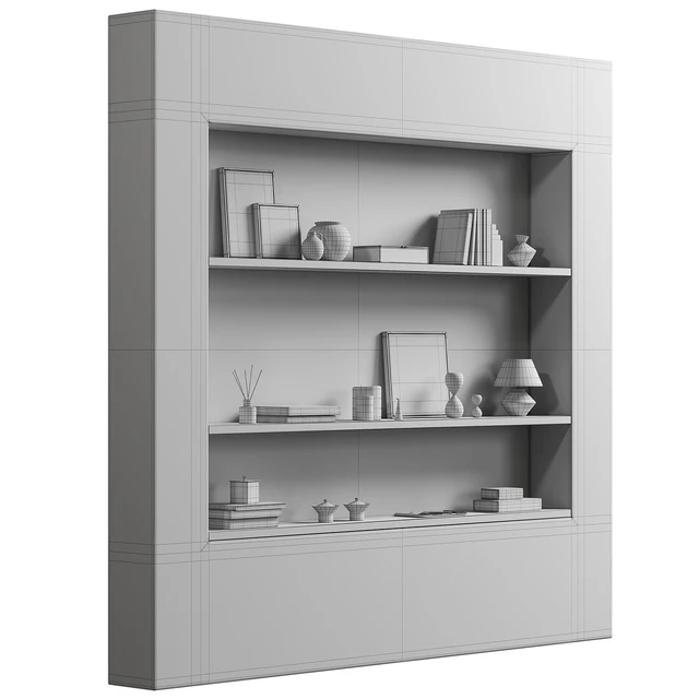 Стеллаж NG6 с декором Zara Home — Скачать
